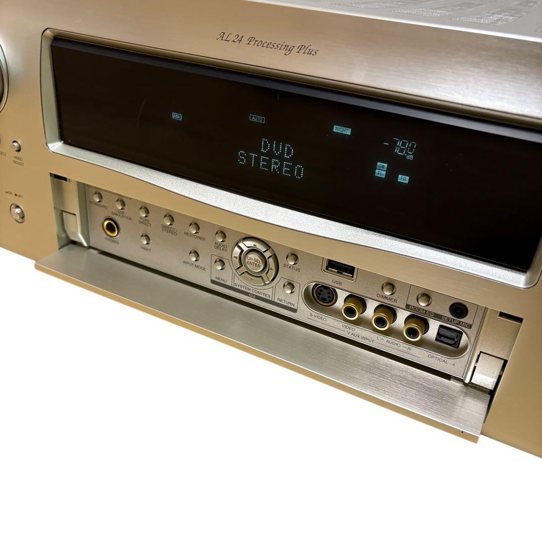 【美品】DENON AVC-3808 AVアンプ 電源ケーブル付　デノン