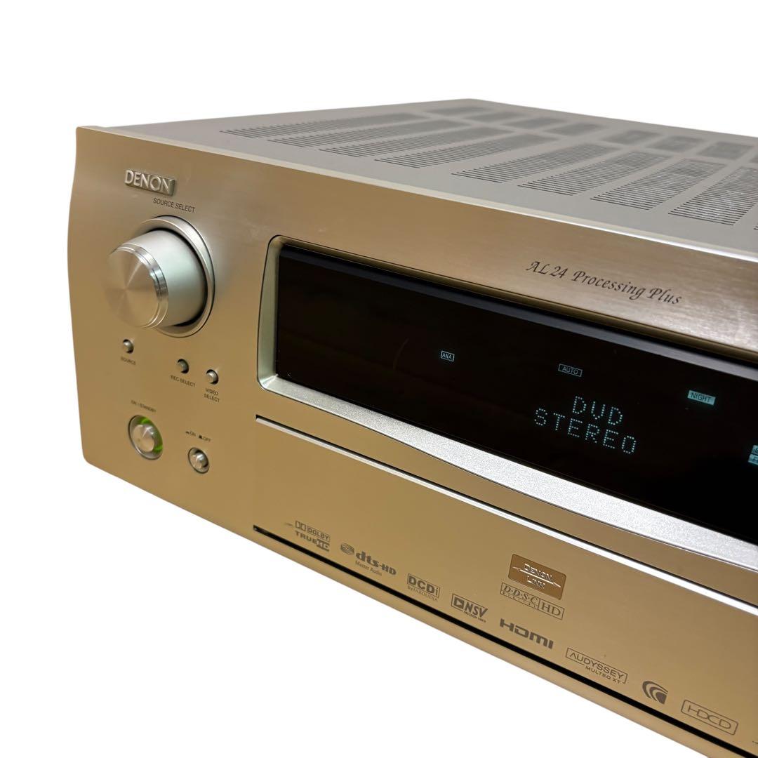 【美品】DENON AVC-3808 AVアンプ 電源ケーブル付　デノン