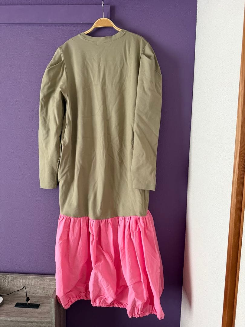 ワンピース HeRIN.CYE Balloon hem ponte dress