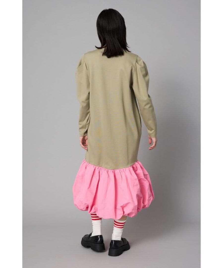 ワンピース HeRIN.CYE Balloon hem ponte dress