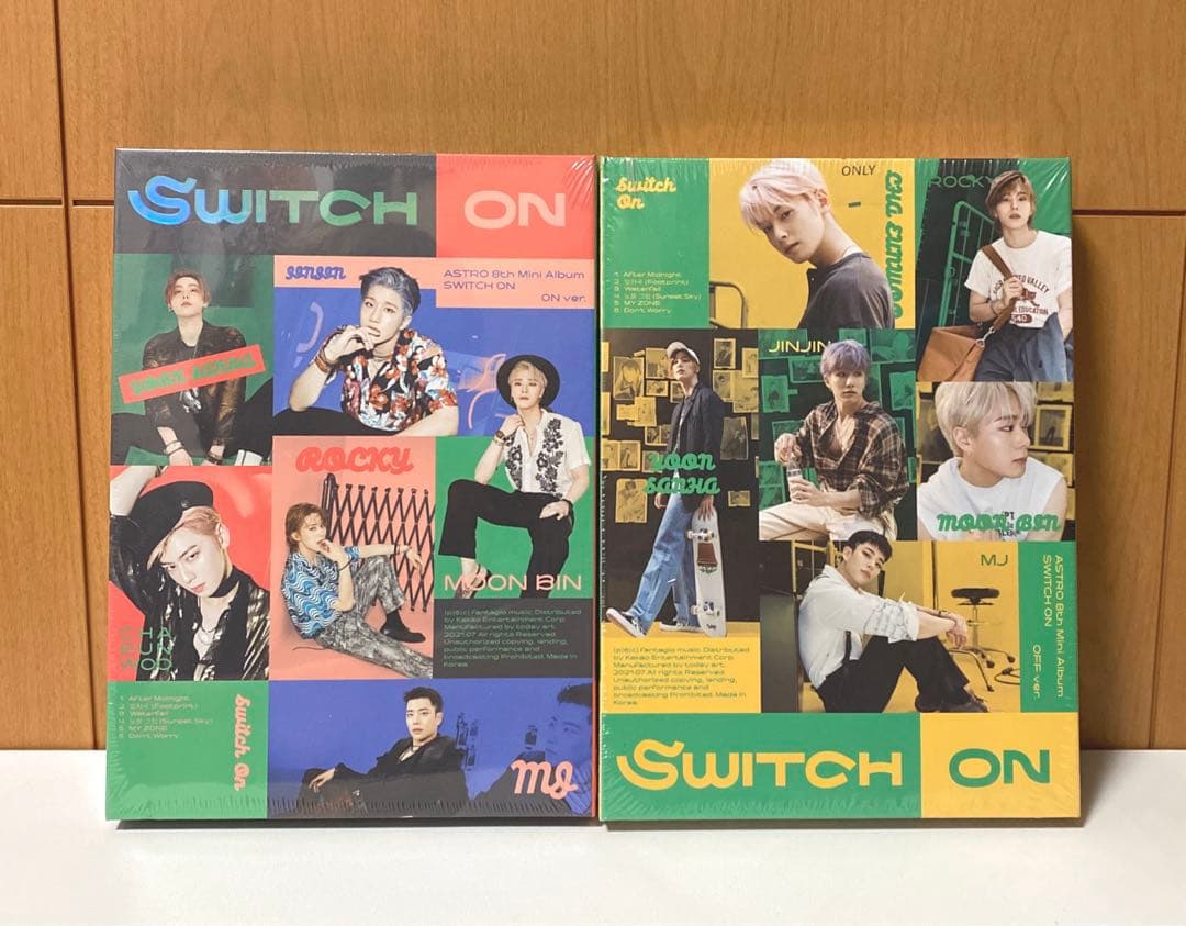 ASTRO 新品未開封 アルバム 7枚 ALL YOURS Switch On