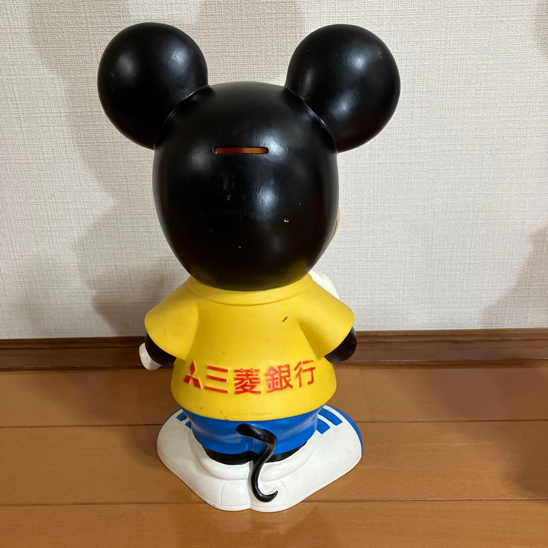 三菱銀行　ミッキー・ミニー フィギュアセット