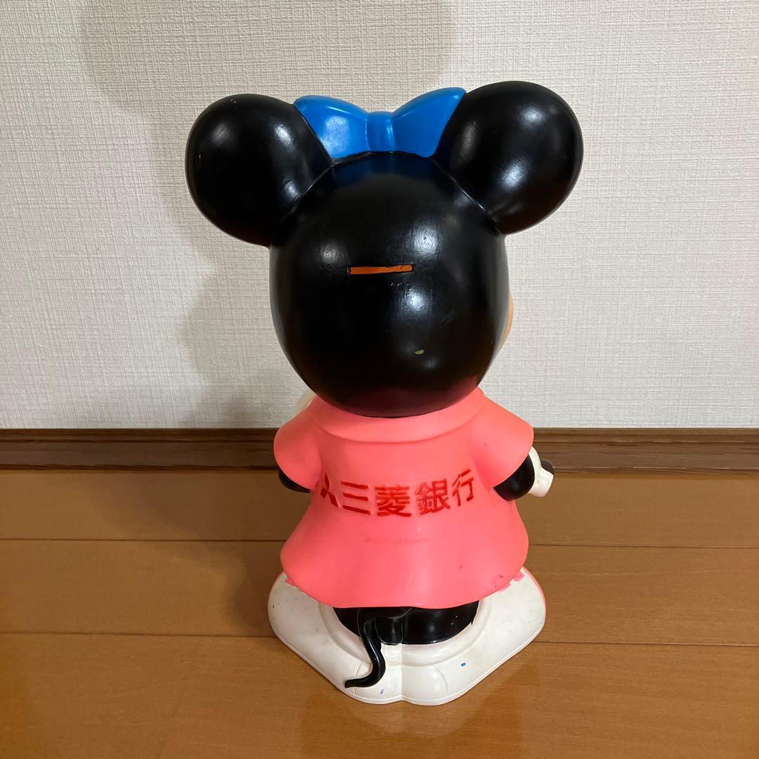 三菱銀行　ミッキー・ミニー フィギュアセット