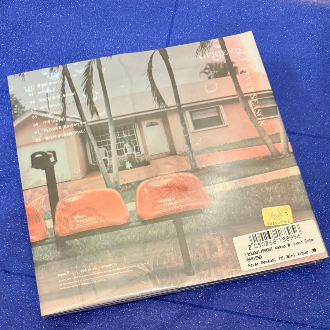 【新品】GFRIEND FEVER SEASON 7thミニアルバム3種