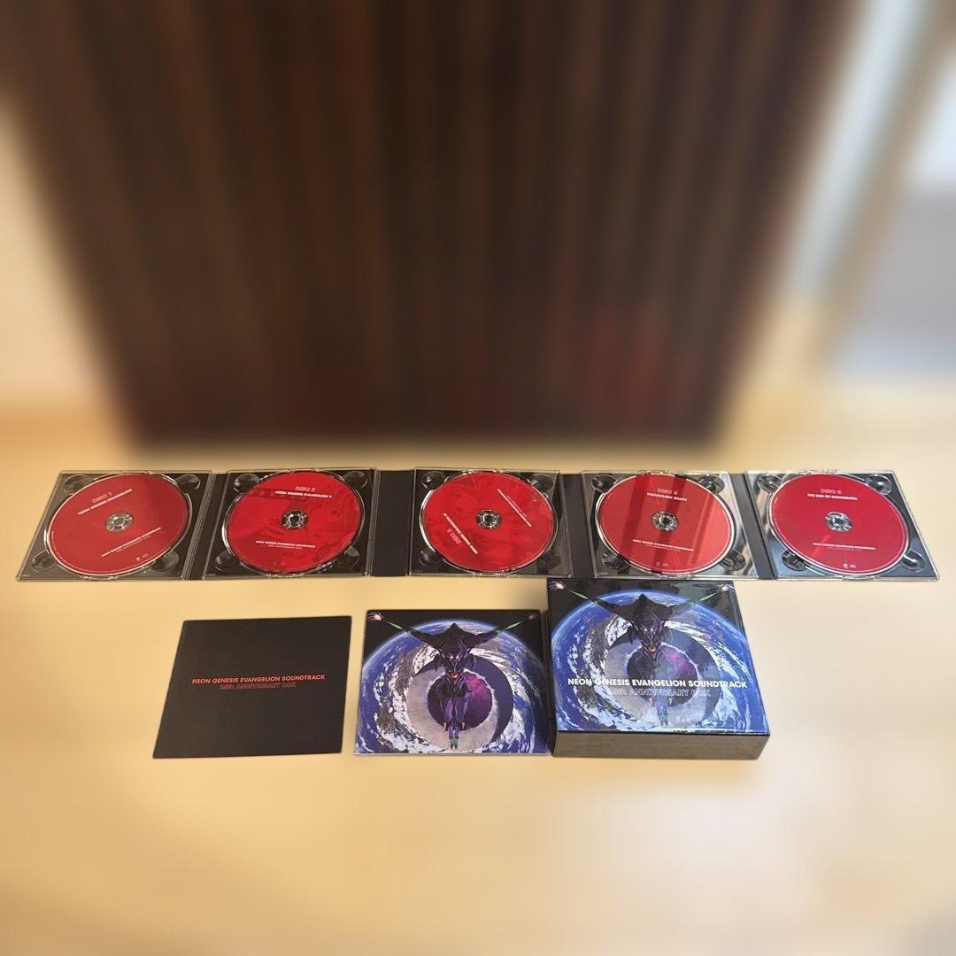 エヴァ サントラBOX 25周年 初回限定 CD6枚組