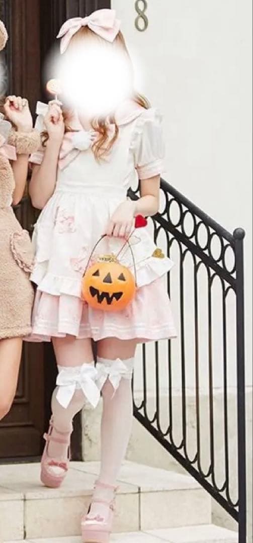 LIZLISA ハロウィン限定ワンピースとエプロンセット