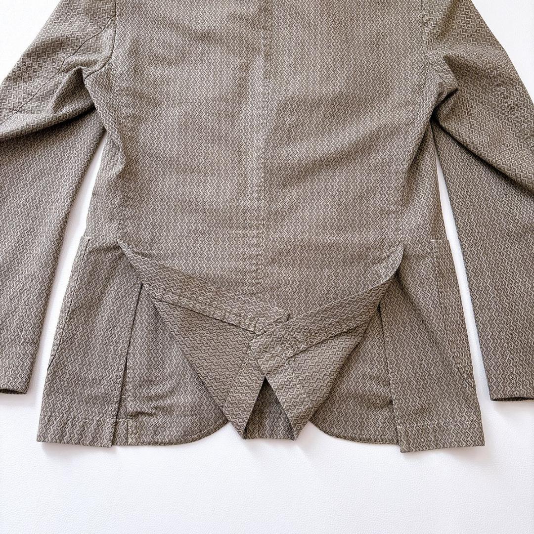 BOGLIOLI COAT 最新ロゴ 総柄 コットン ジャケット 44　S〜M