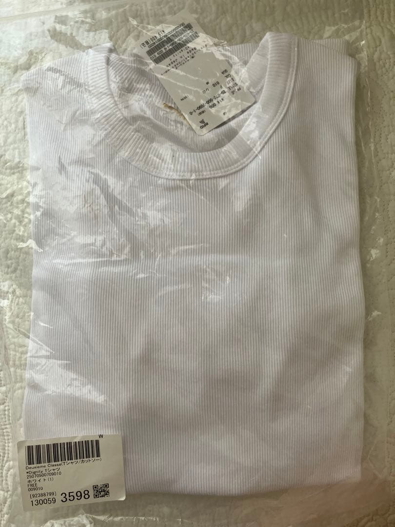 Deuxieme Classe dignity Tシャツ　ホワイト　FREE