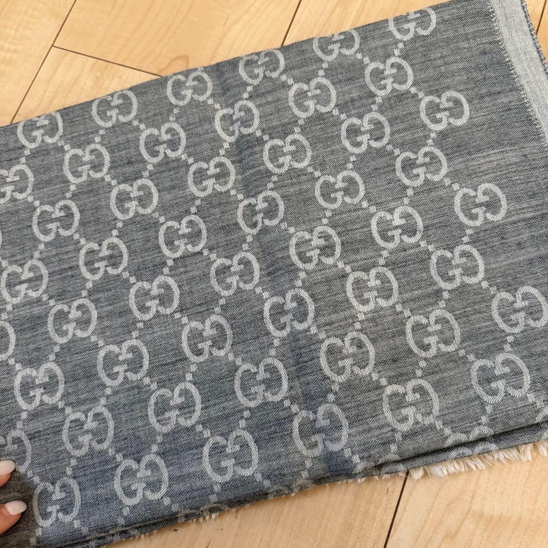 GucciGGロゴパターンストール