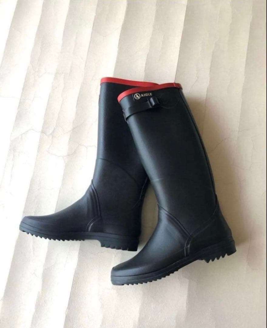 エーグルAIGLE レインシューズ　長靴　36