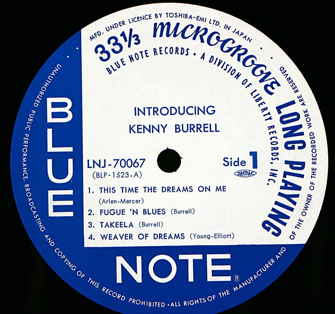 ジャズレコード　ケニー・バレル　2LPセット