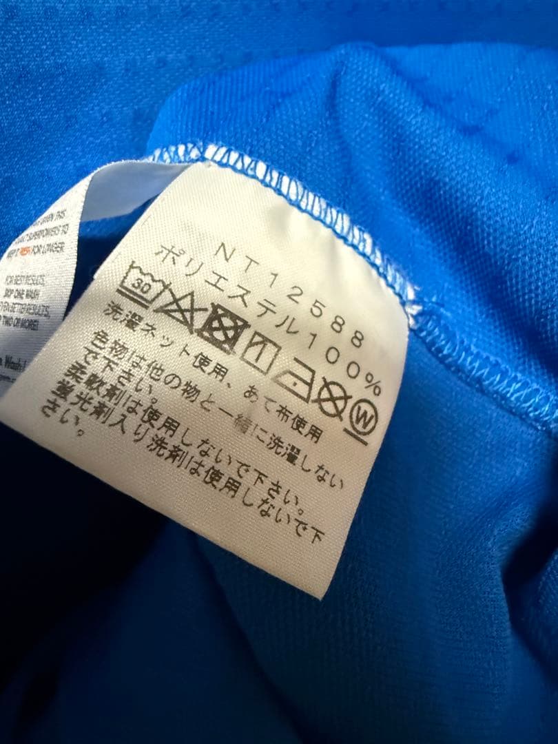 【美品】ノースフェイス ドライドットライトクルーNT12588 NT12373