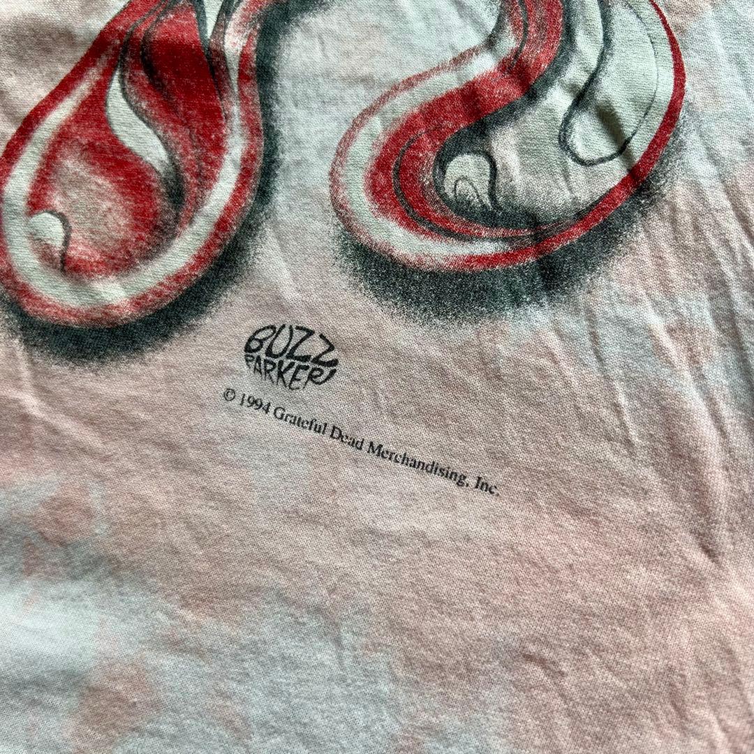 希少90's vintage Grateful Dead バンT フェード　襤褸