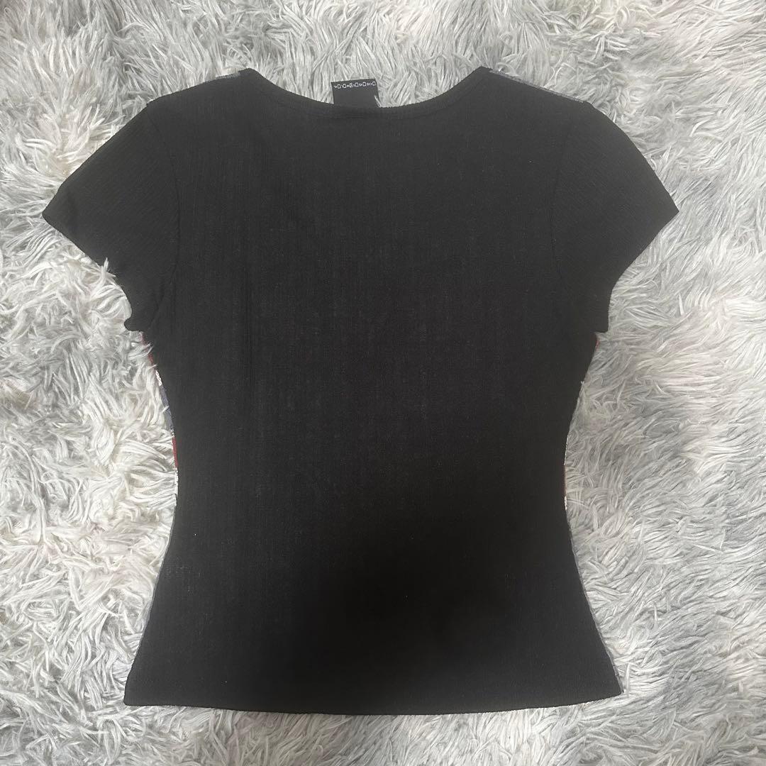トップス [SCULPTOR] Union Jack Baby Tee Black