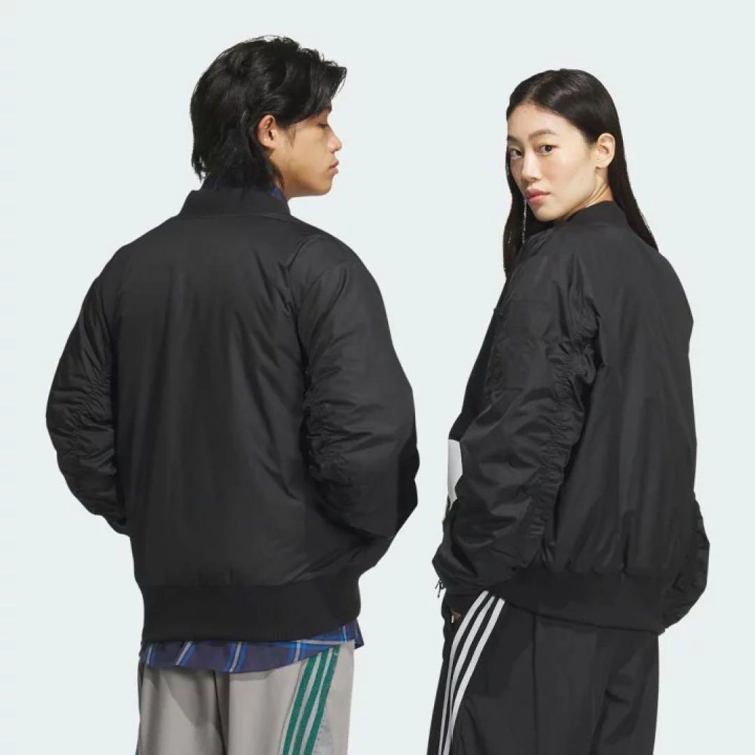 アディダスオリジナルス パデッドジャケット ボンバージャケット ボマー XL O