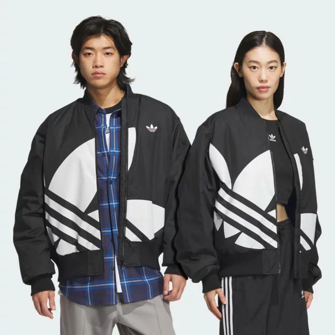 アディダスオリジナルス パデッドジャケット ボンバージャケット ボマー XL O