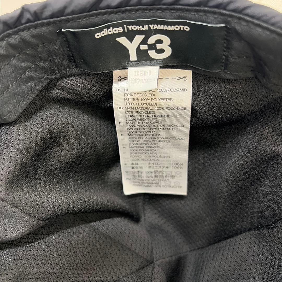 Y-3 STRP CAP ブラック ナイロンキャップ 美品
