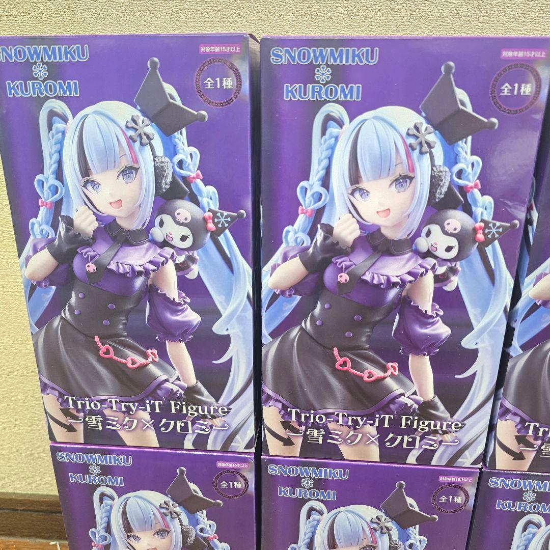 雪ミク×クロミ Trio Try-it Figure 6個まとめ売りセット
