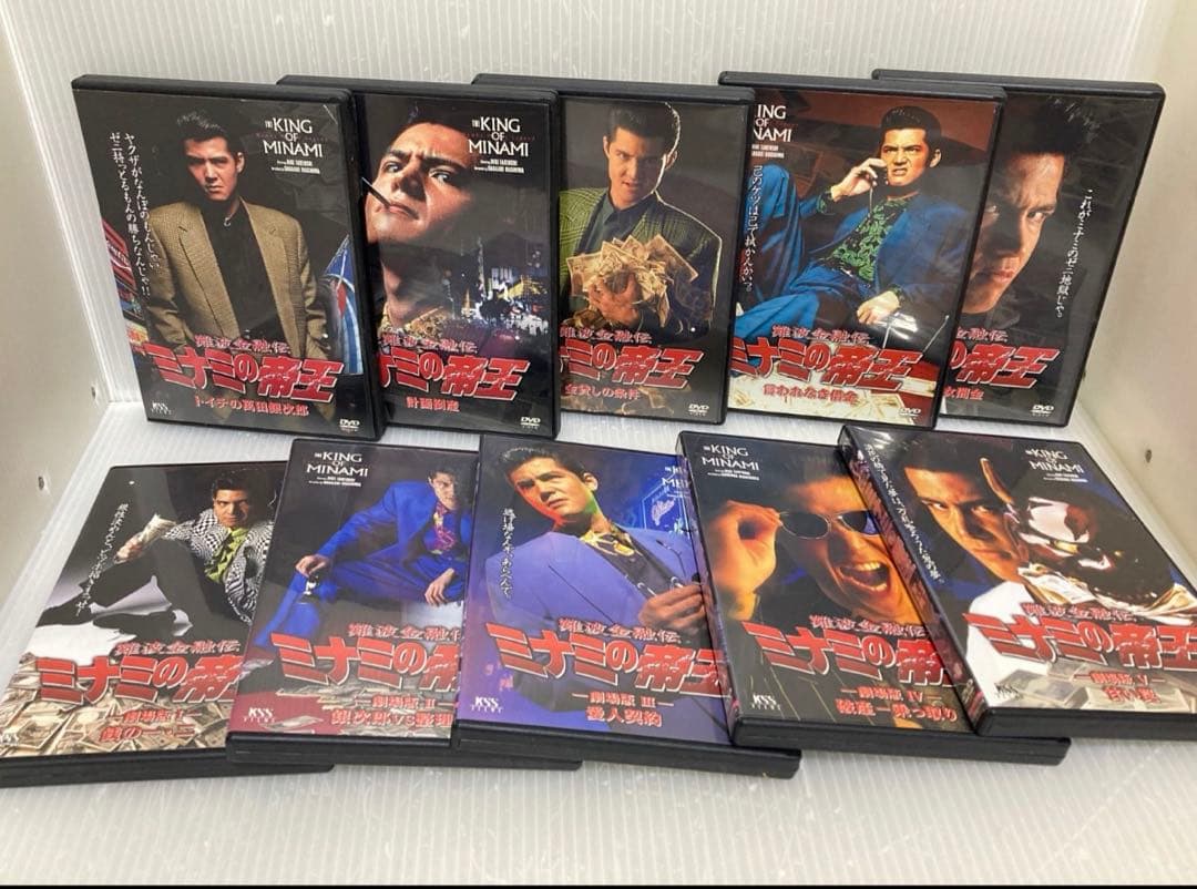 DVDミナミの帝王1-60+α計65枚セット レンタル落ち