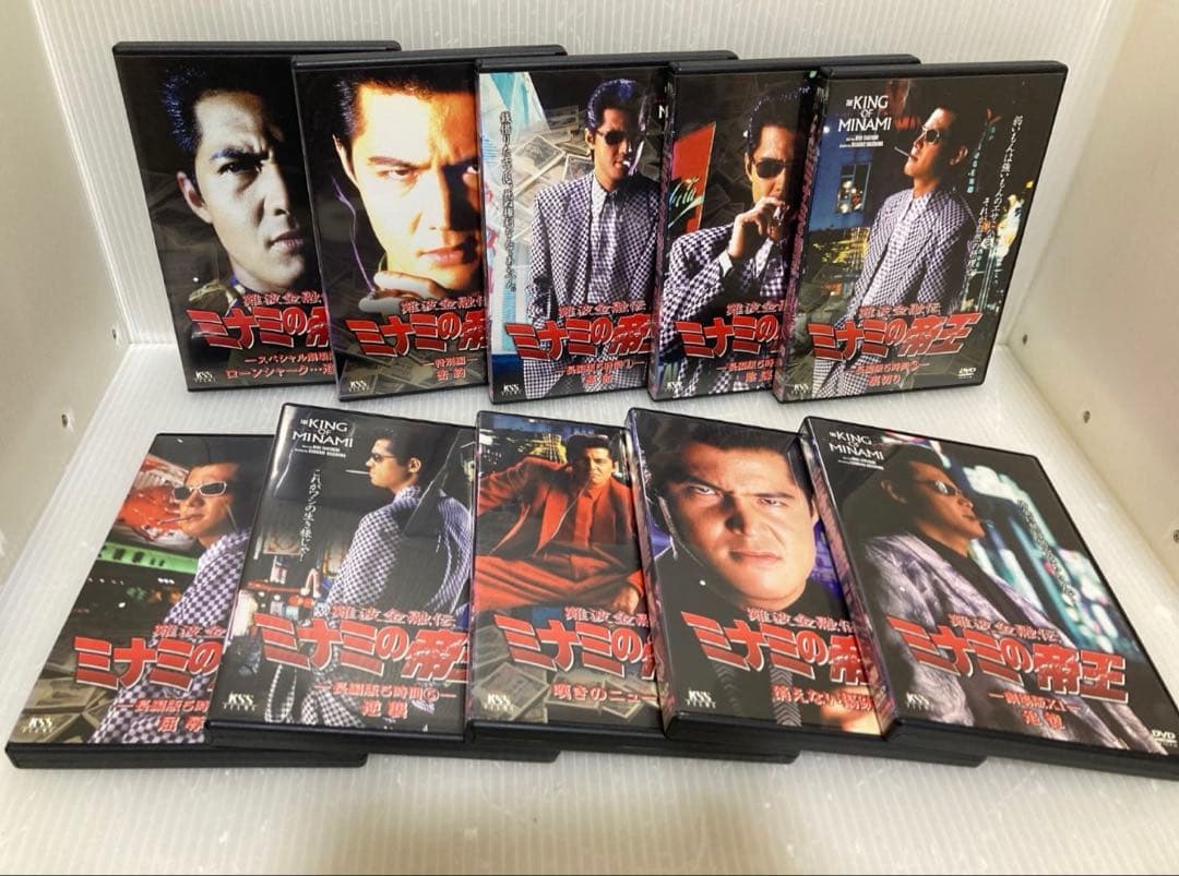 DVDミナミの帝王1-60+α計65枚セット レンタル落ち