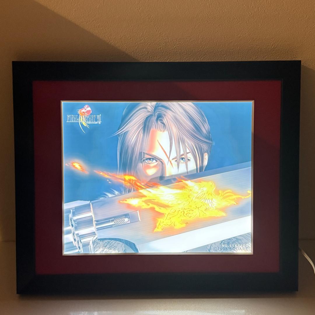 限定200 FF8 バックライトパネル ファイナルファンタジー8