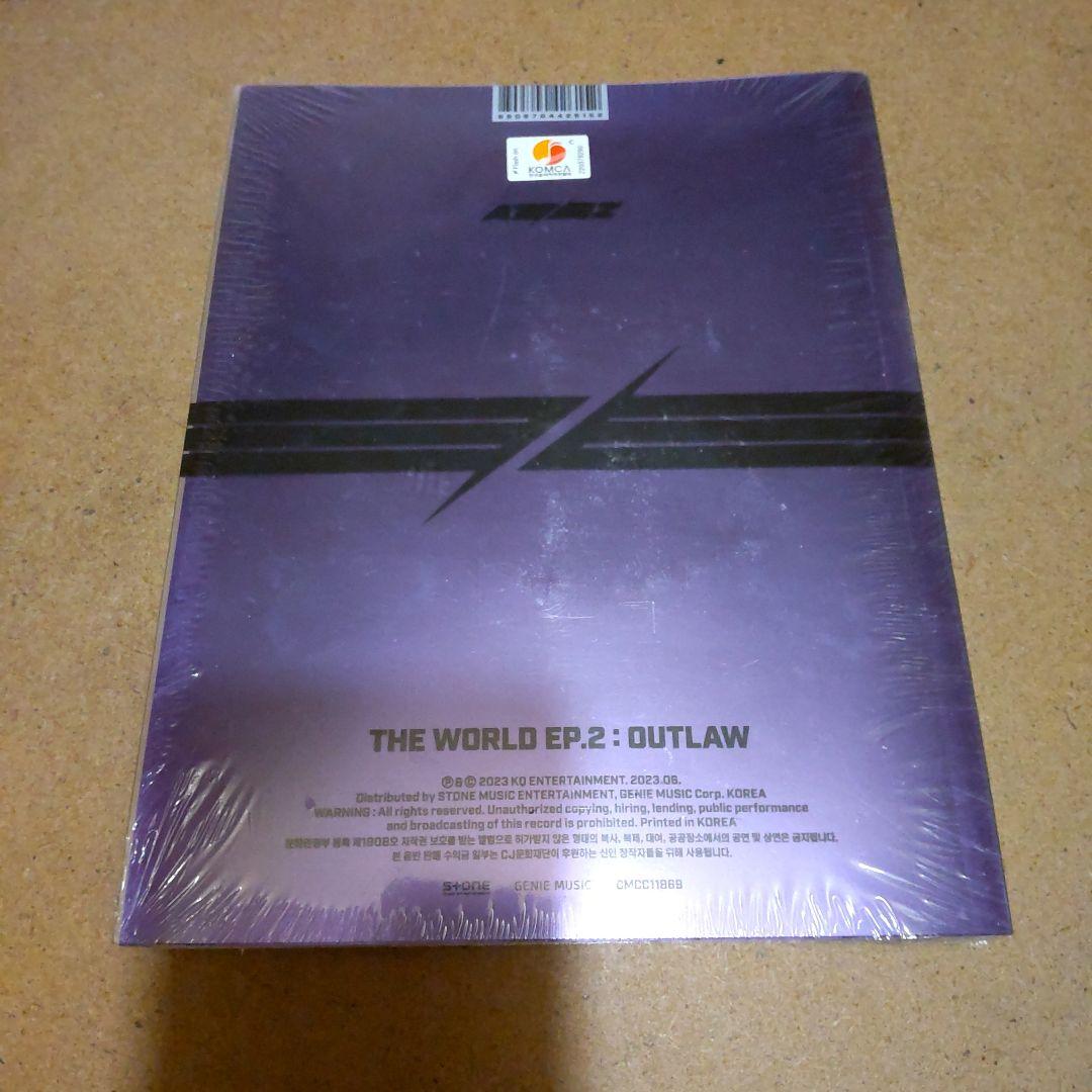 新品未開封 ATEEZ THE WORLD EP.2 : OUTLAW 3形態