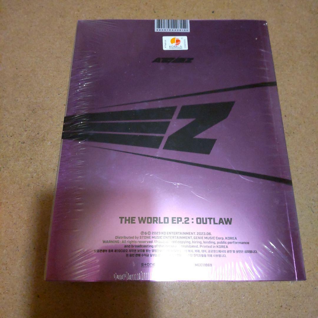 新品未開封 ATEEZ THE WORLD EP.2 : OUTLAW 3形態