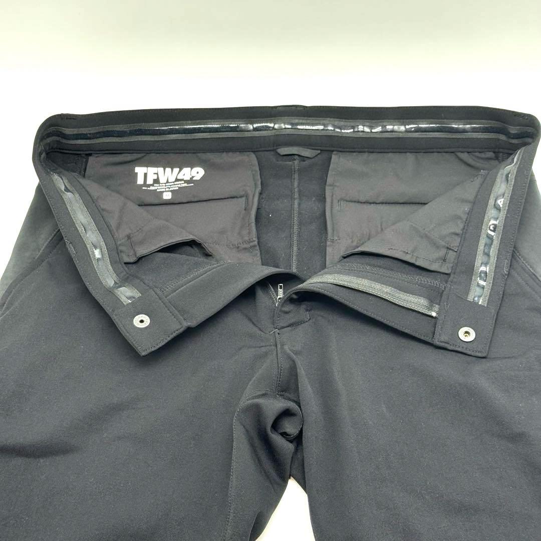 TFW49 ブラック 4wayストレッチフィット ゴルフパンツ 良美品　メンズM