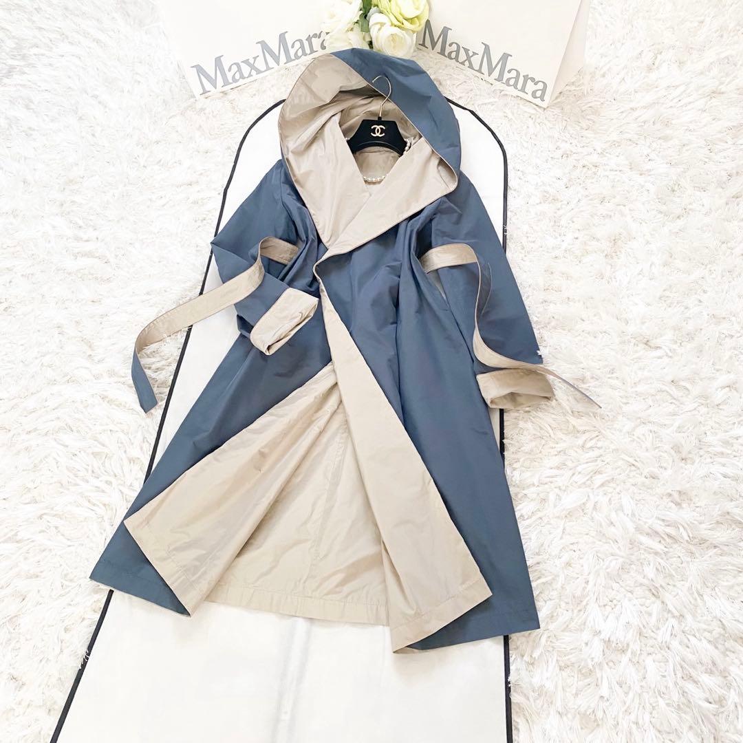 ★新品未使用★MaxMaraマックスマーラ リバーシブルスプリングコート★