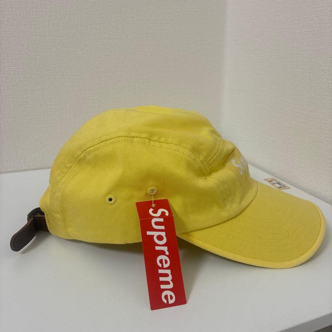春にぴったり！　Supreme イエロー キャップ 新品タグ付き
