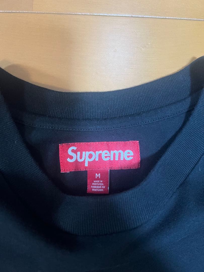 Supreme FW2023 ブラック Tシャツ Mサイズ