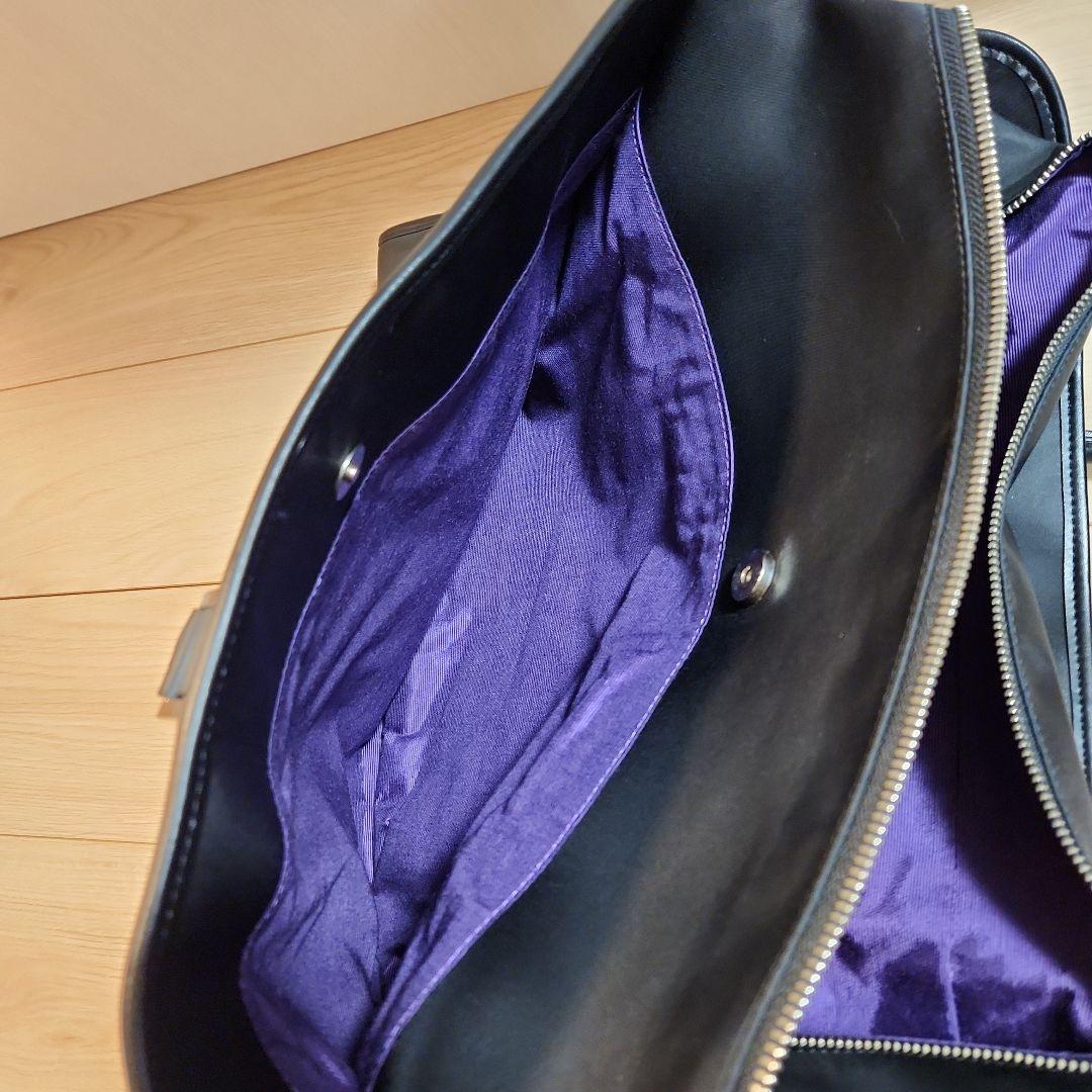 【美品】ポールスミス Paul Smith ボストンバッグ 大容量 ブラック