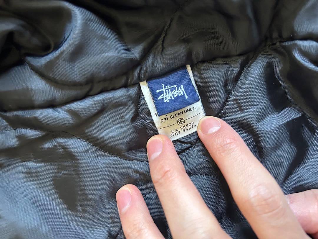 Stussy フード付きダッグジャケット