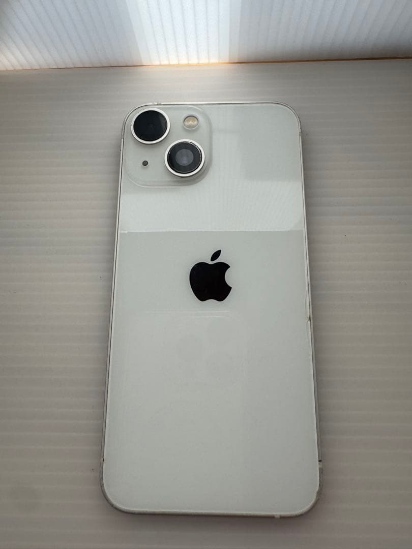 iPhone 13 mini 128GB スターライト BT100%、純正液晶