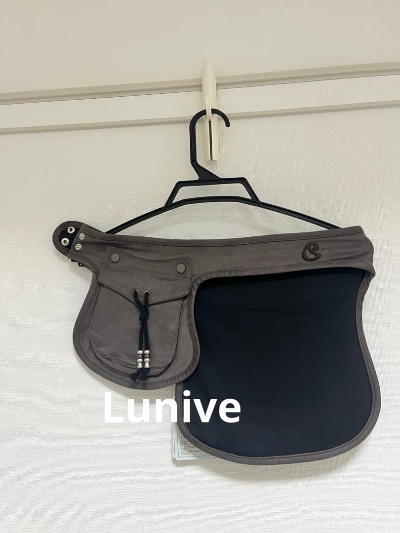 【セール】Coyseio SUEDE BELT BAG BROWNウエストポーチ