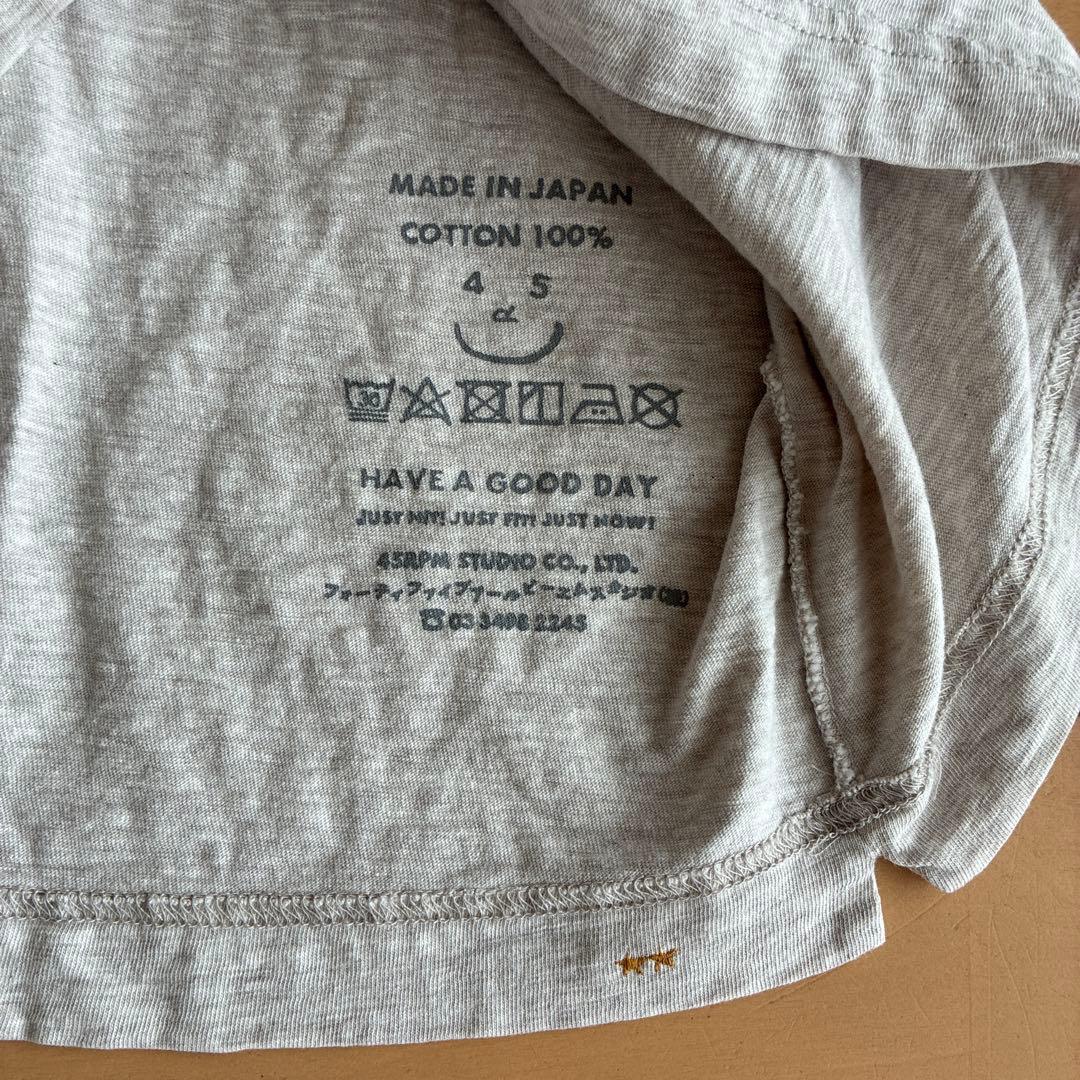 45R 天竺の908オーシャンTシャツ（トップ）