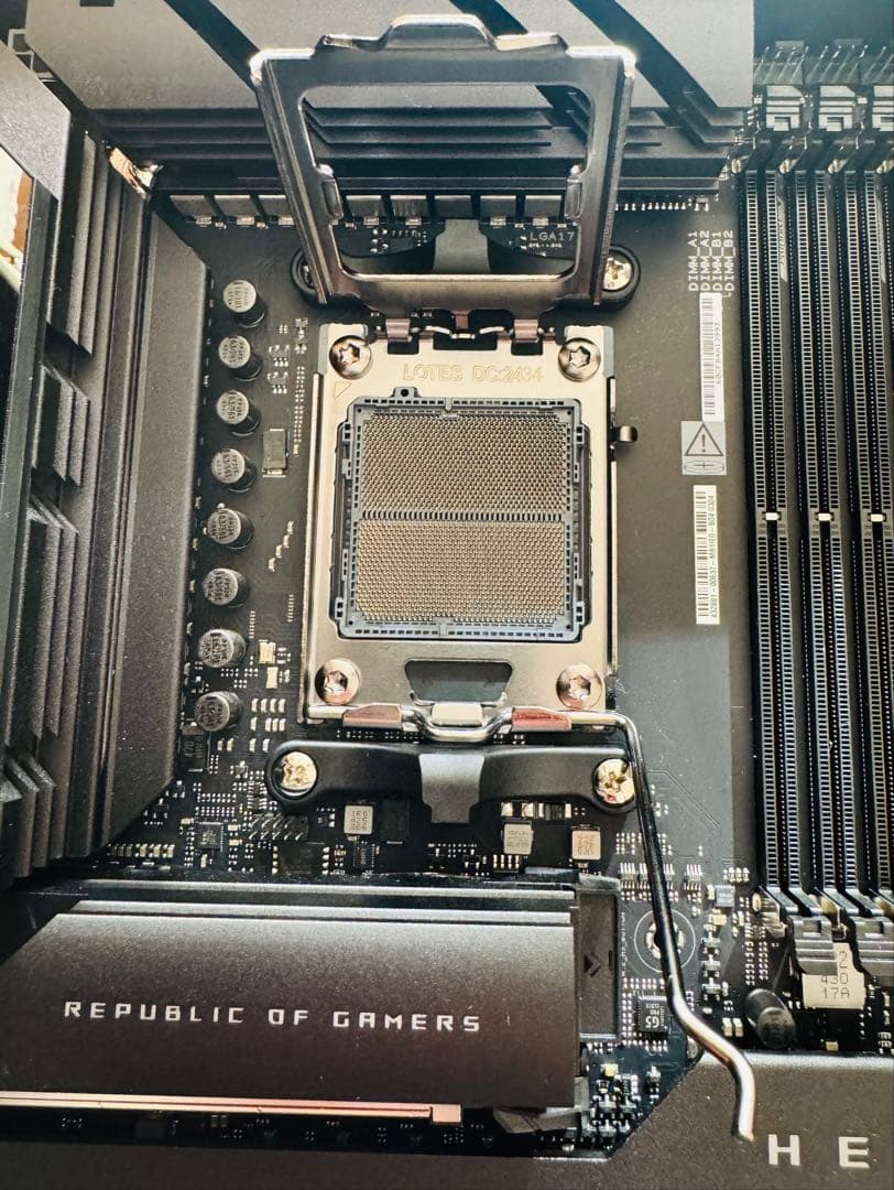 ROG CROSSHAIR X870E HERO AM5 動作確認済