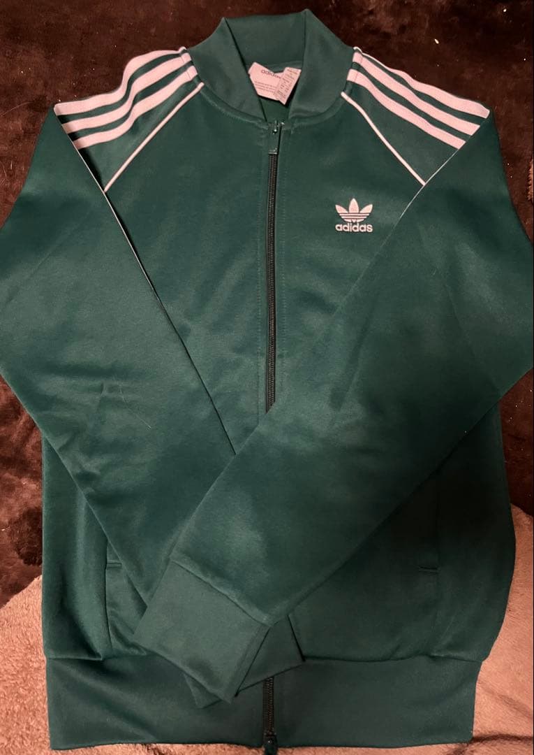 adidas ジャージ上下セット ダークグリーン