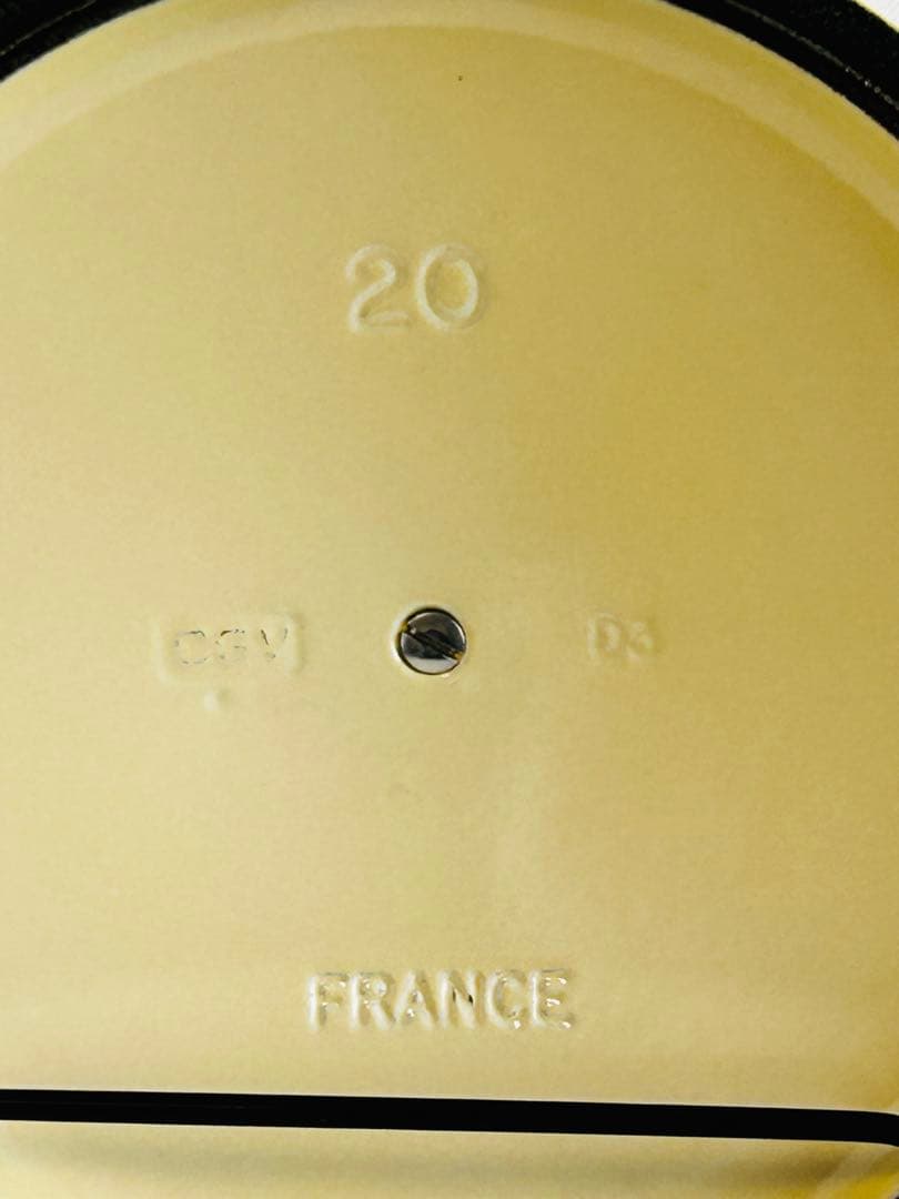 LE CREUSET ココットロンド 20cm イエロー 琺瑯鍋