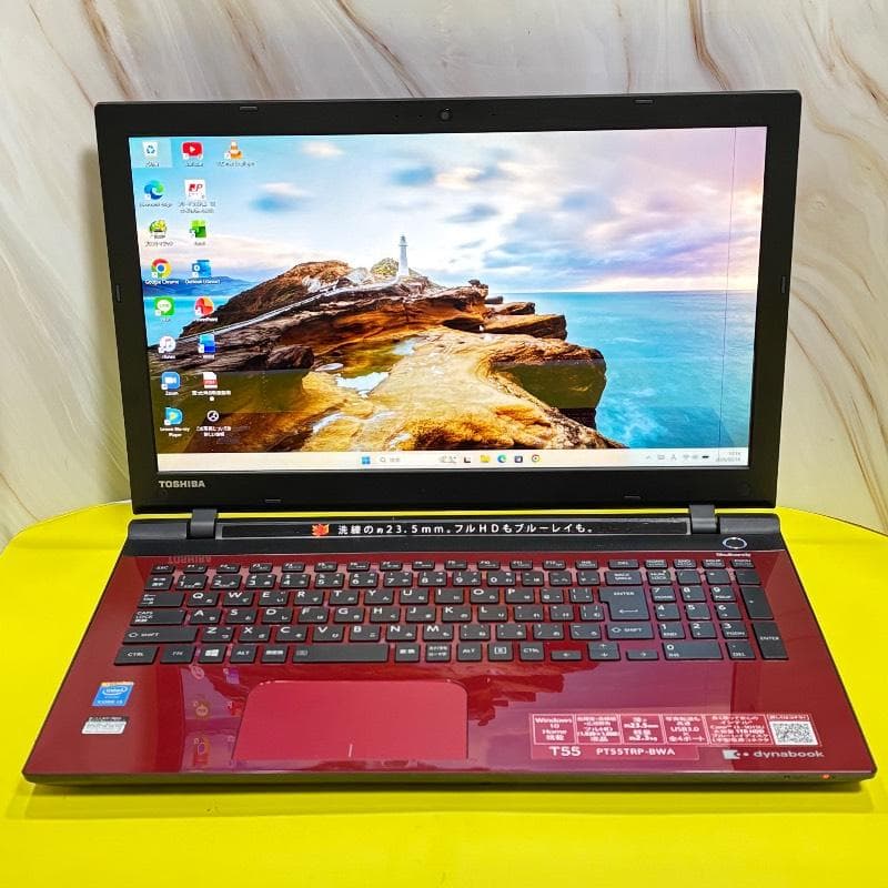 ジャンク価格★美品✨東芝✨SSD win11ノートPC カメラ オフィスエクセル