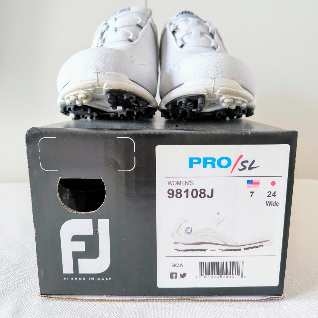 ゴルフシューズ レディース 24cm FootJoy フットジョイ ダイヤル式