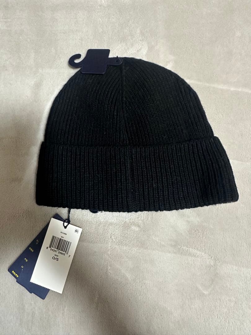 Polo Ralph Lauren ブラックニット帽