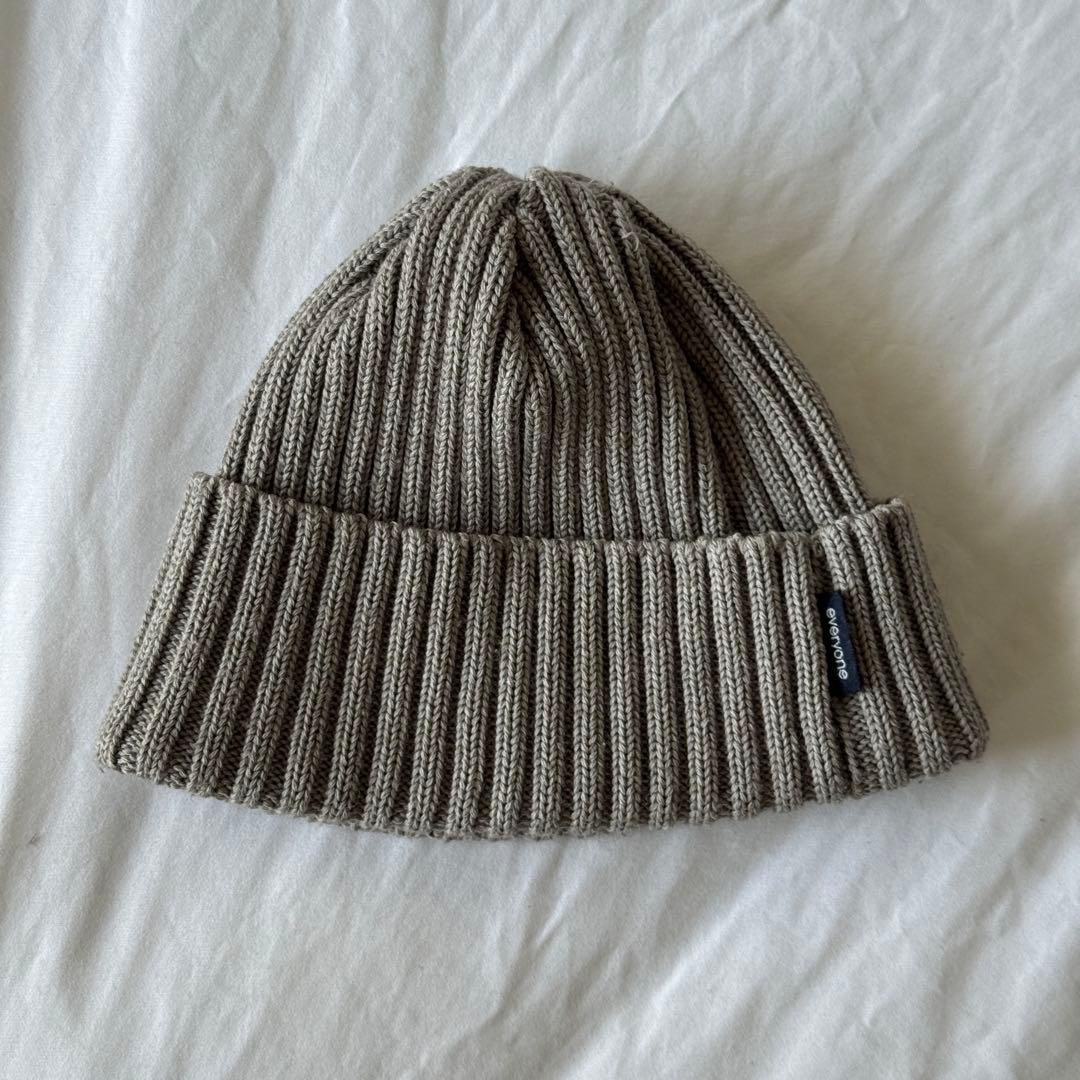 帽子 everyone basic beanie (GRAY)