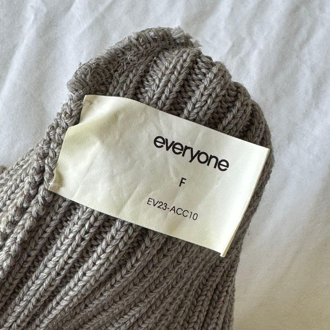 帽子 everyone basic beanie (GRAY)