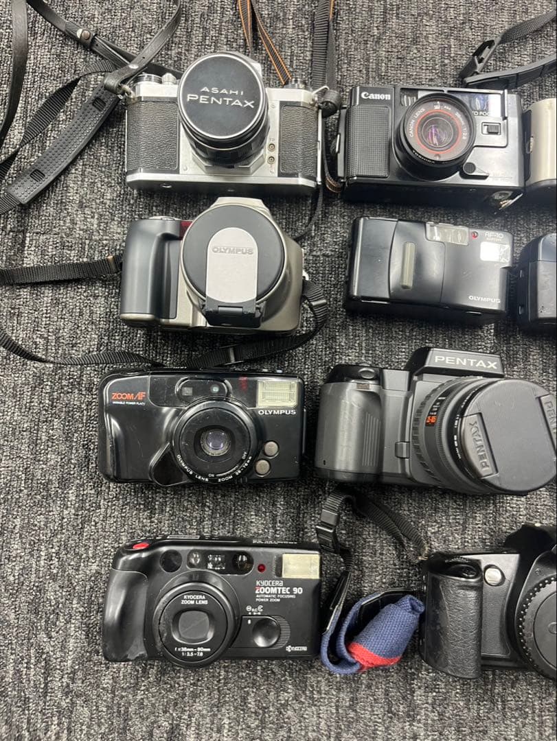 カメラ　ジャンク　15台　フィルムカメラ　デジカメ　まとめ売り