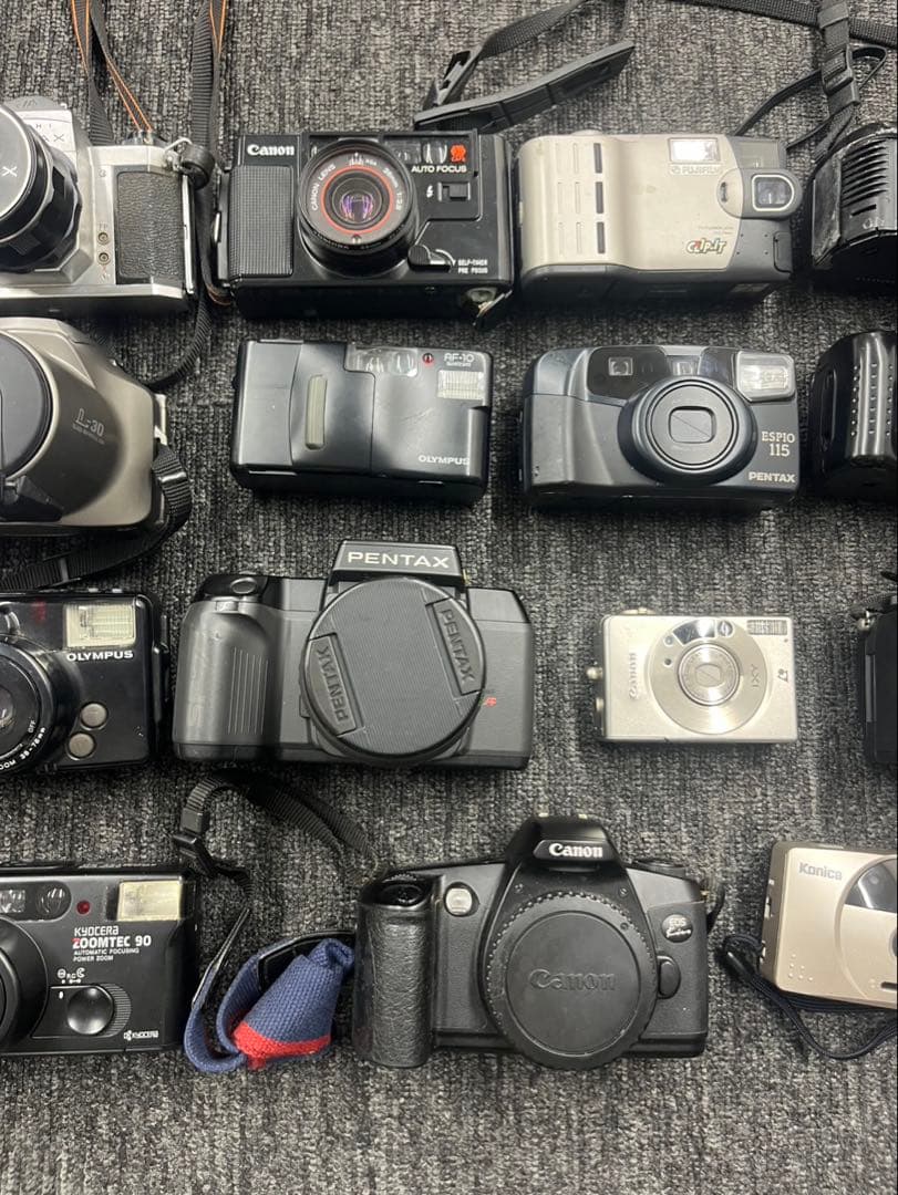 カメラ　ジャンク　15台　フィルムカメラ　デジカメ　まとめ売り