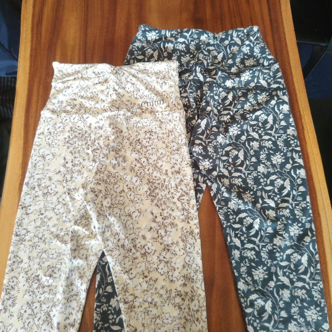 emmi ヨガパンツ　2着セット　size1