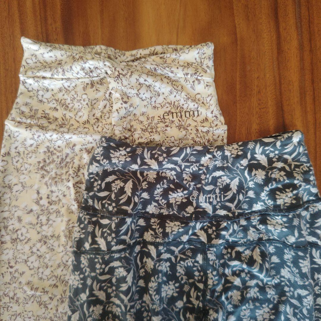 emmi ヨガパンツ　2着セット　size1