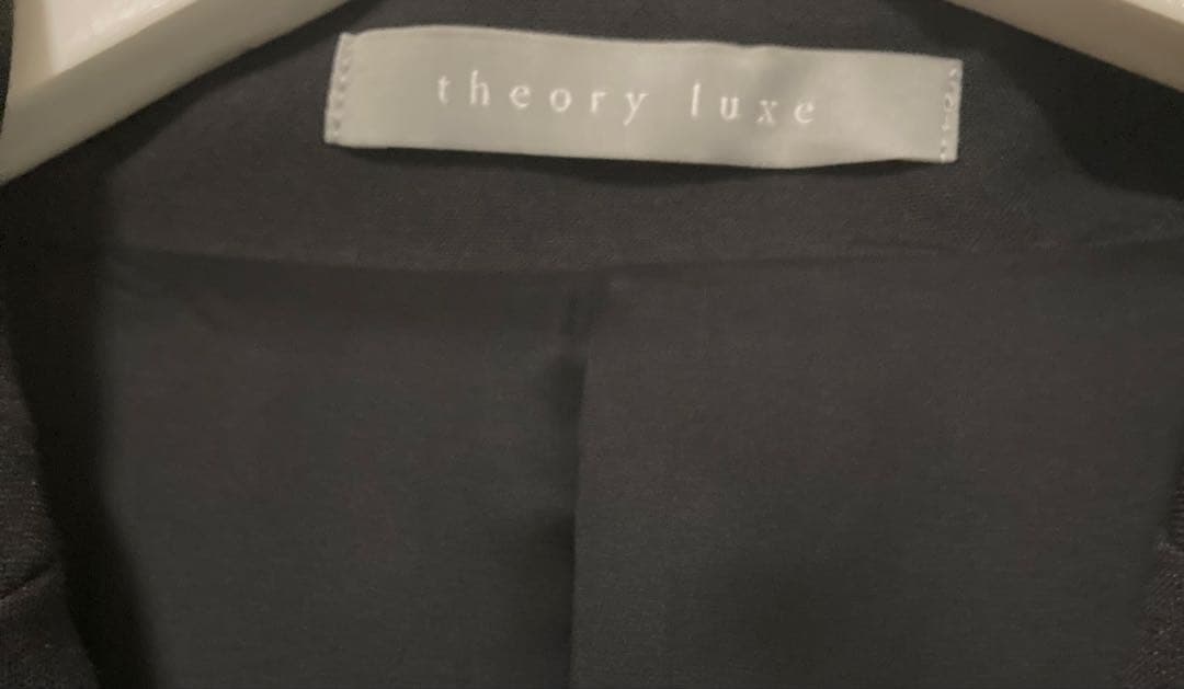 theory luxe Renick Kelimi FL ブラック　40 コート