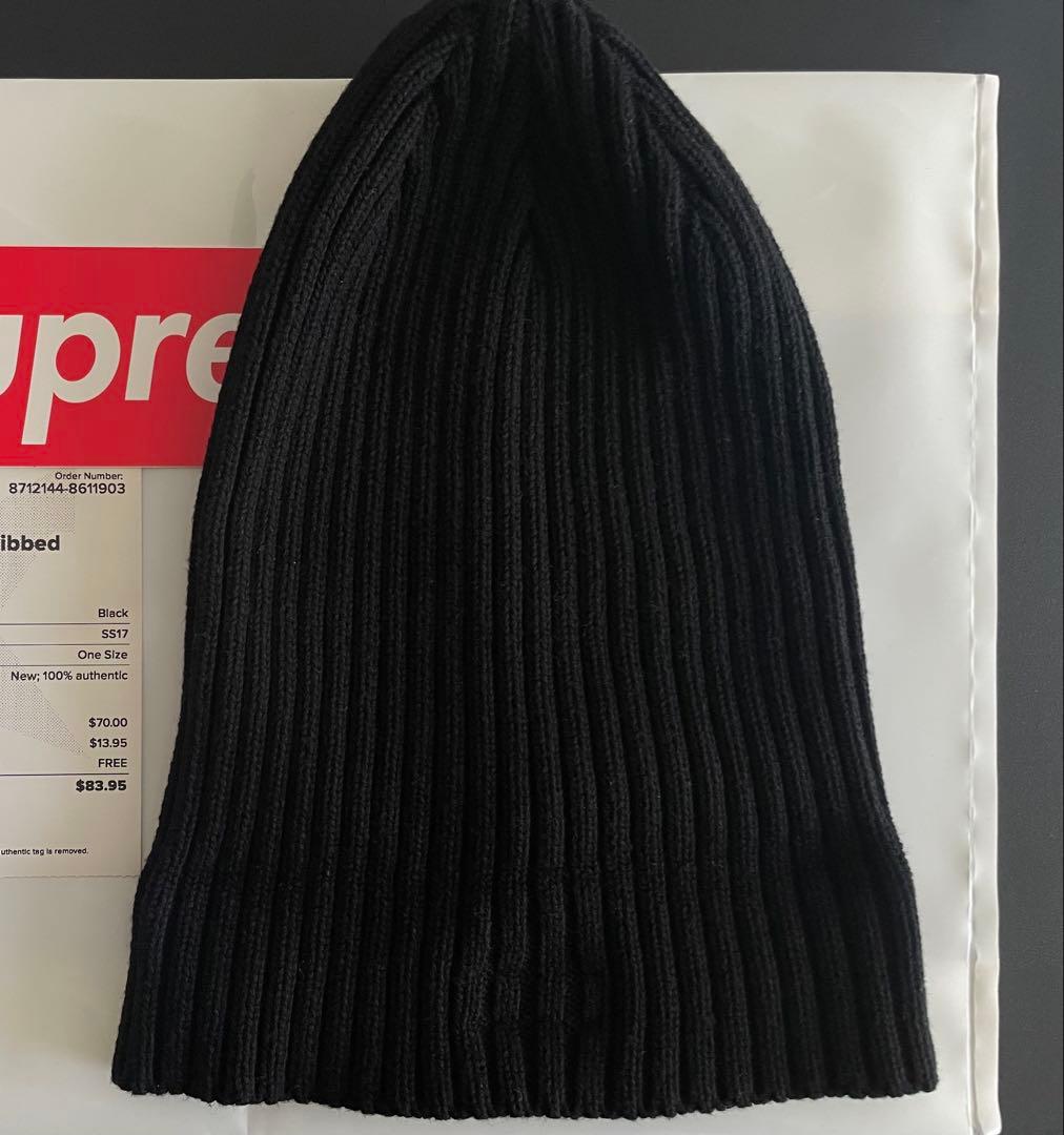 【Supreme】 オーバーダイ リブ ビーニー ニット帽 【シュプリーム】